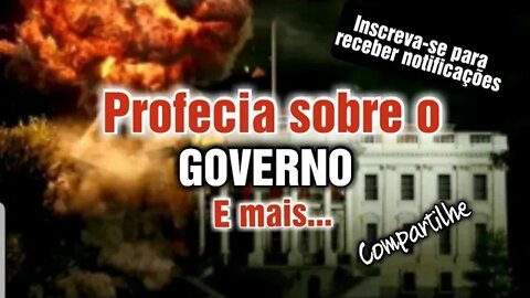 Profecia sobre o GOVERNO, e DEUS está levantando Profetas! #compartilhe #jesus #israel #usa
