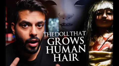 The doll that grows human hairs 😈