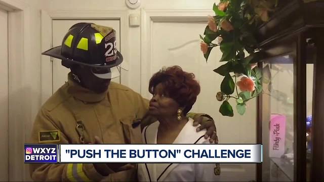 Push-the-button challenge to help elderly family members