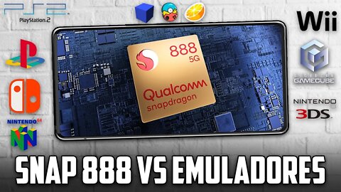 SNAPDRAGON 888 VS EMULADORES | AINDA AGUENTA? | AetherSX2, EggNS, Citra MMJ, Dolphin...