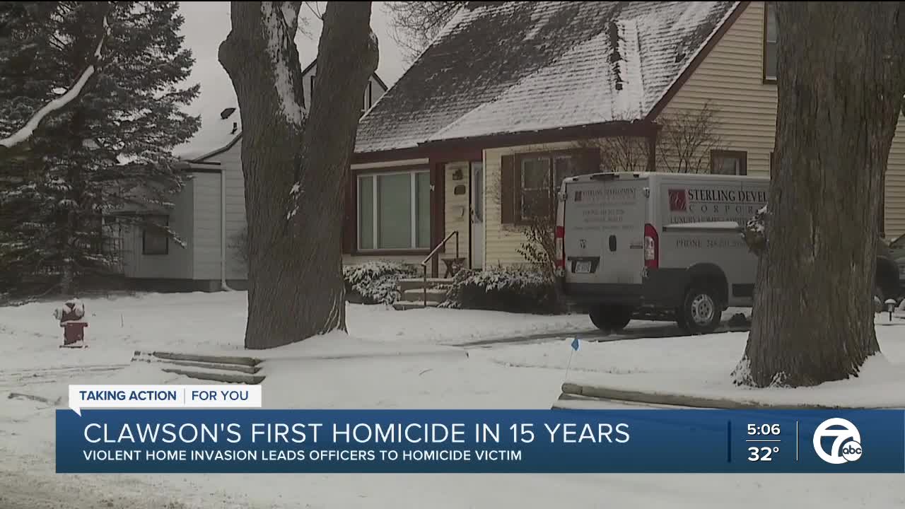 “It's still surreal to all of us.” Neighbors detail bizarre scene that led to Clawson first homicide since 2004