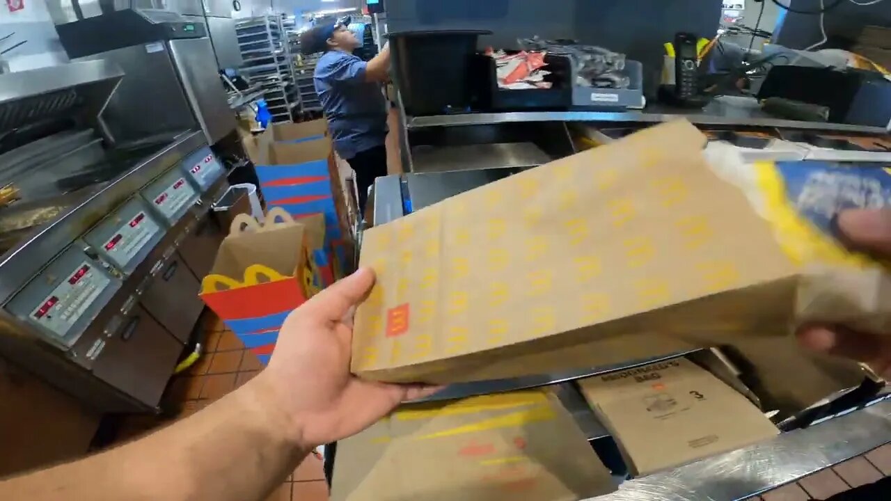 McDonald's POV: Running for Drive-Thru