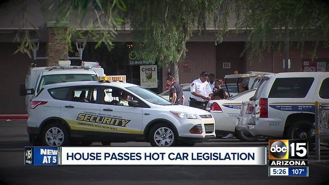 Arizona Legislature passes new rules to help prevent kids being left in hot car