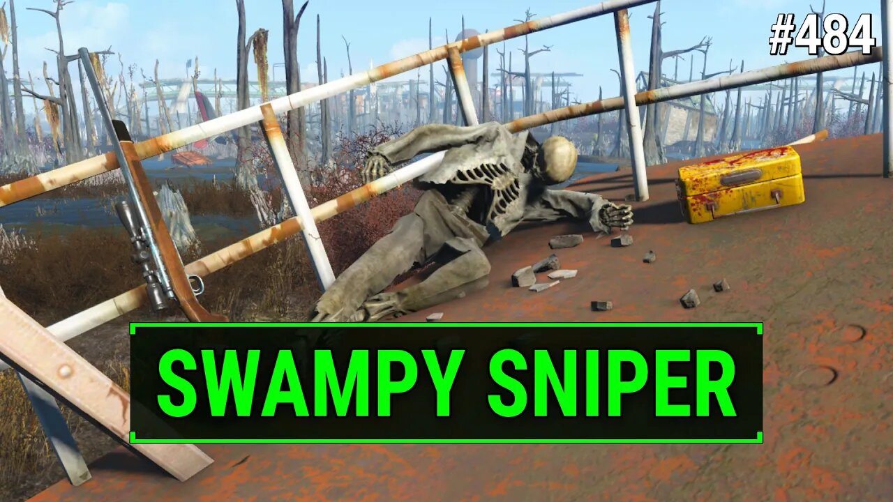 Fallout 4 Unmarked - I Found a Swampy Sniper | Ep. 484