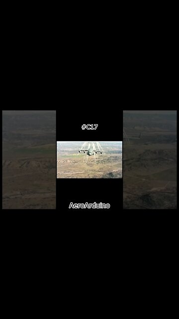 Watch #C17 GlobeMaster Deploying Attractive Flares #Aviation #Fly #AeroArduino