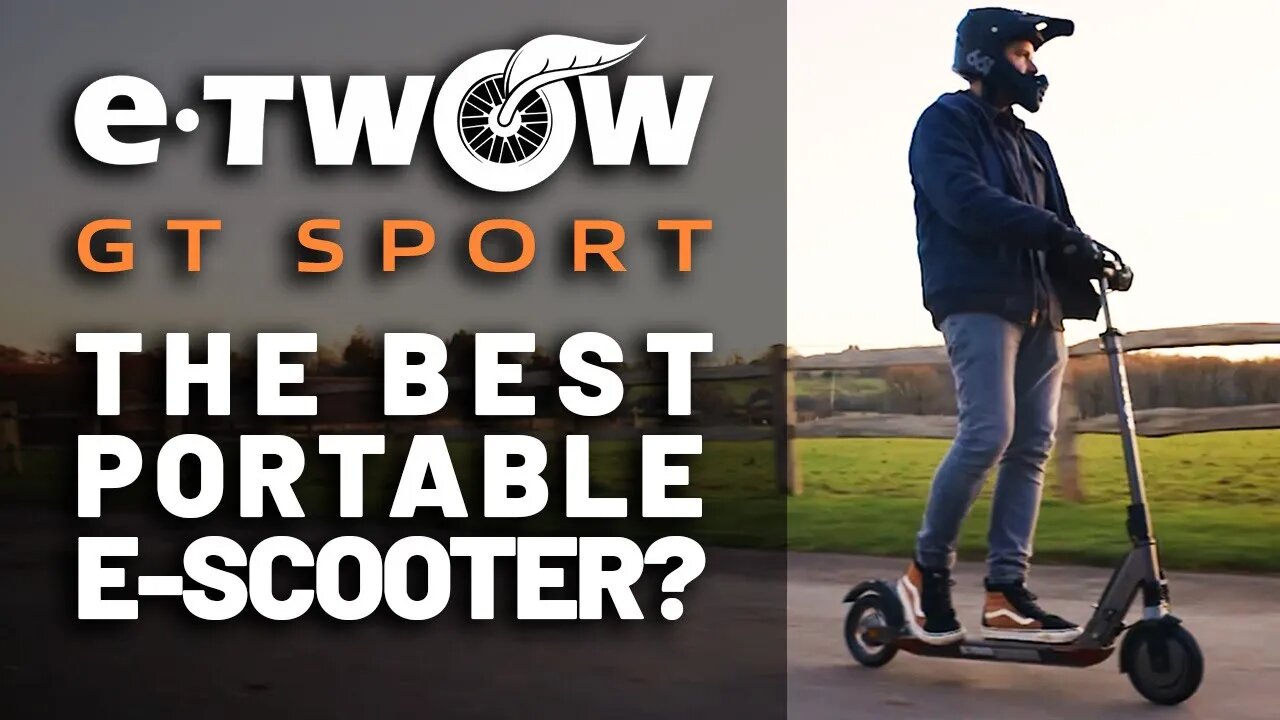 e-TWOW GT SPORT 2023 - Is it the best portable e-scooter on the market?