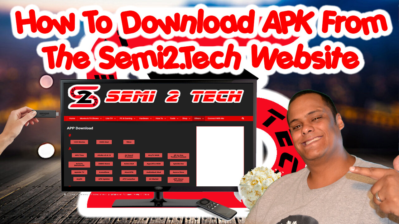 How To Download APKs From My Website (Semi2.tech)