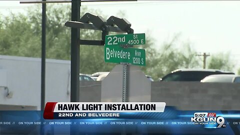 HAWK light to be installed at 22nd Street and Belvedere Avenue