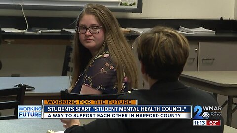 Harford County students address mental health: "let's start the conversation"