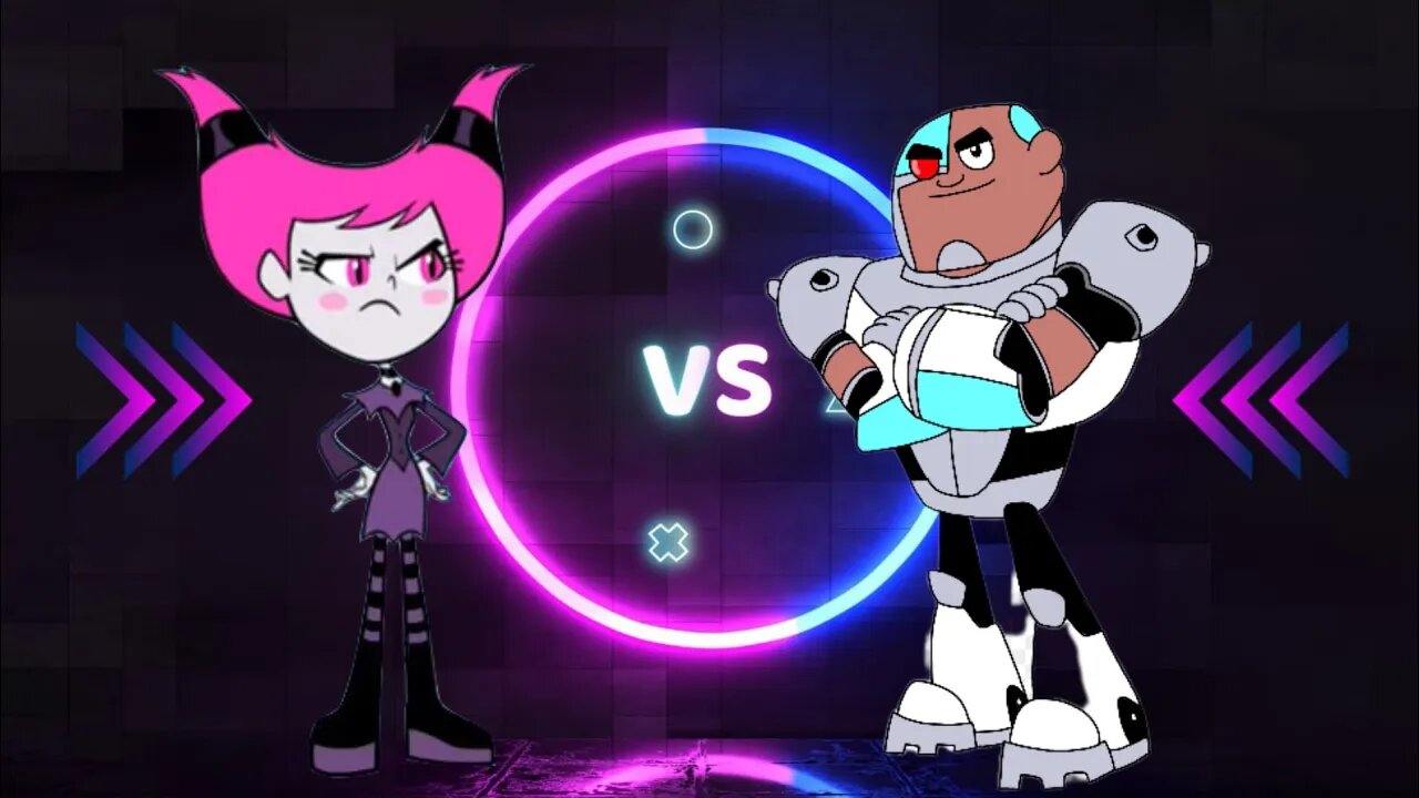 Crypto battles. 6 Season: Teen Titans Go! 3 Episodе: Jinx vs Cyborg.