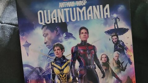 ant man and the wasp quantumania blu ray unboxing