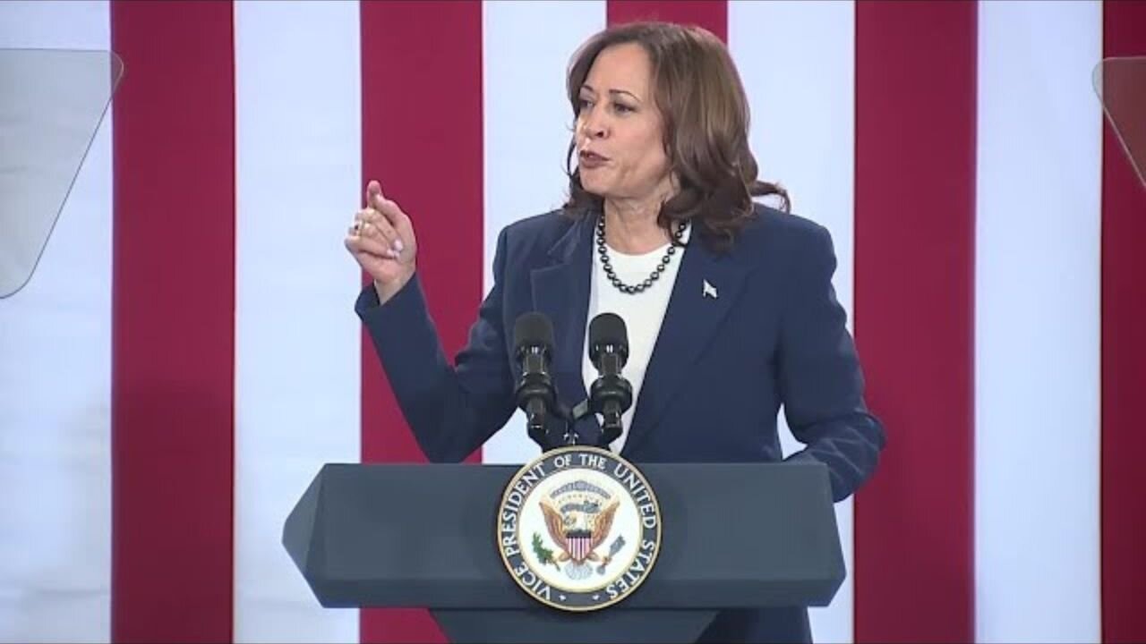 Kamala Harris Unhinged During Speech - She Lost Her Mind