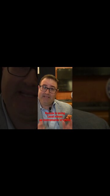 Russia is leaving anti-personnel mines all over areas inhabited by civilians