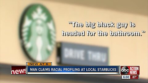 Florida man accuses Starbucks employee of racially profiling him for using the bathroom