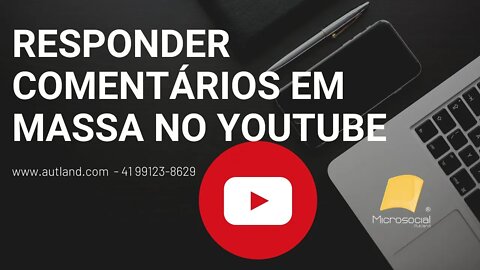 45 YouTube Responder Comentários dos seus Inscritos, sem limites, mais engajamento, seo youtube,