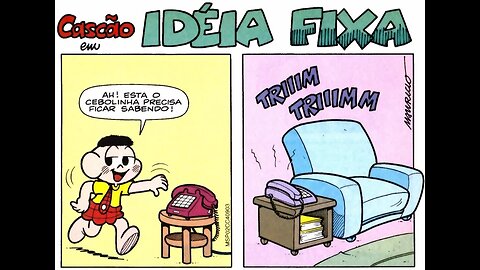 Cascão em-Idéia fixa | Gibis do Rapha 2