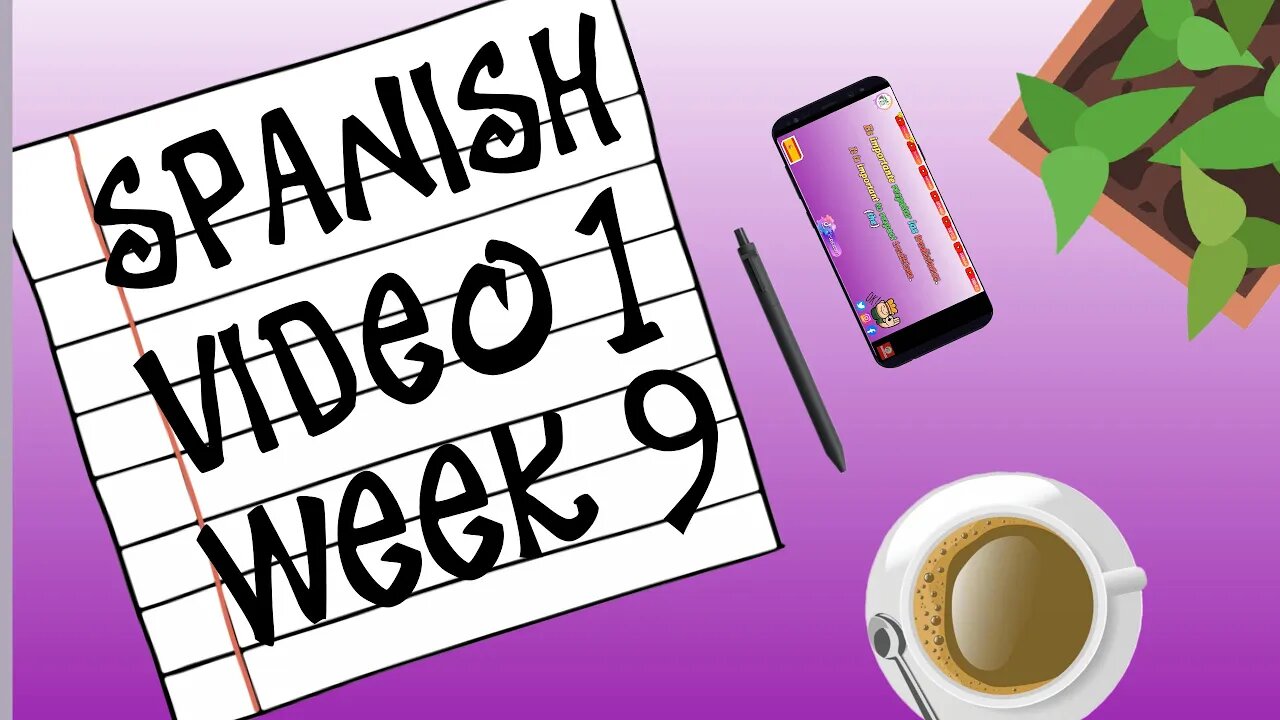 New Spanish Sentences! \\ Week: 9 Video: 1// Learn Spanish with Tongue Bit!