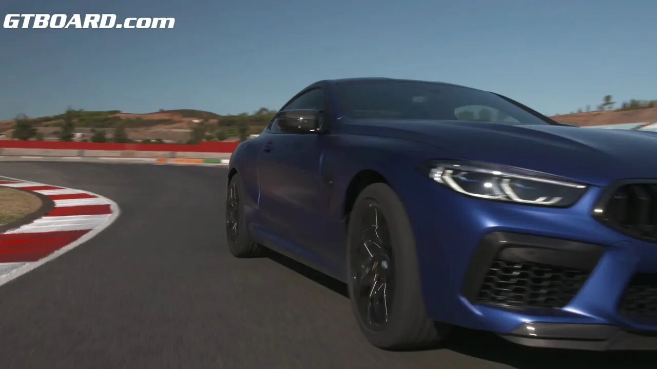 BMW M8 Competition Coupe and M8 Competition Convertible on Algarve Racetrack Portugal