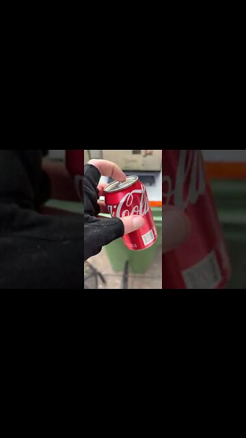 How Cyclists open a can of COKE! #Shorts