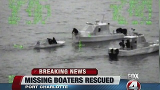 Family rescued after boat gets stuck in mangroves