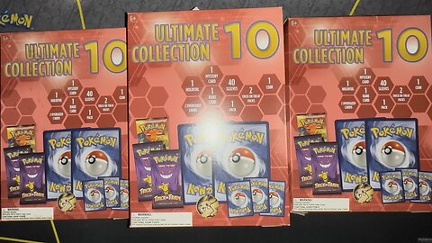 Opening Four Pokemon Ultimate Collection Variety Boxes!