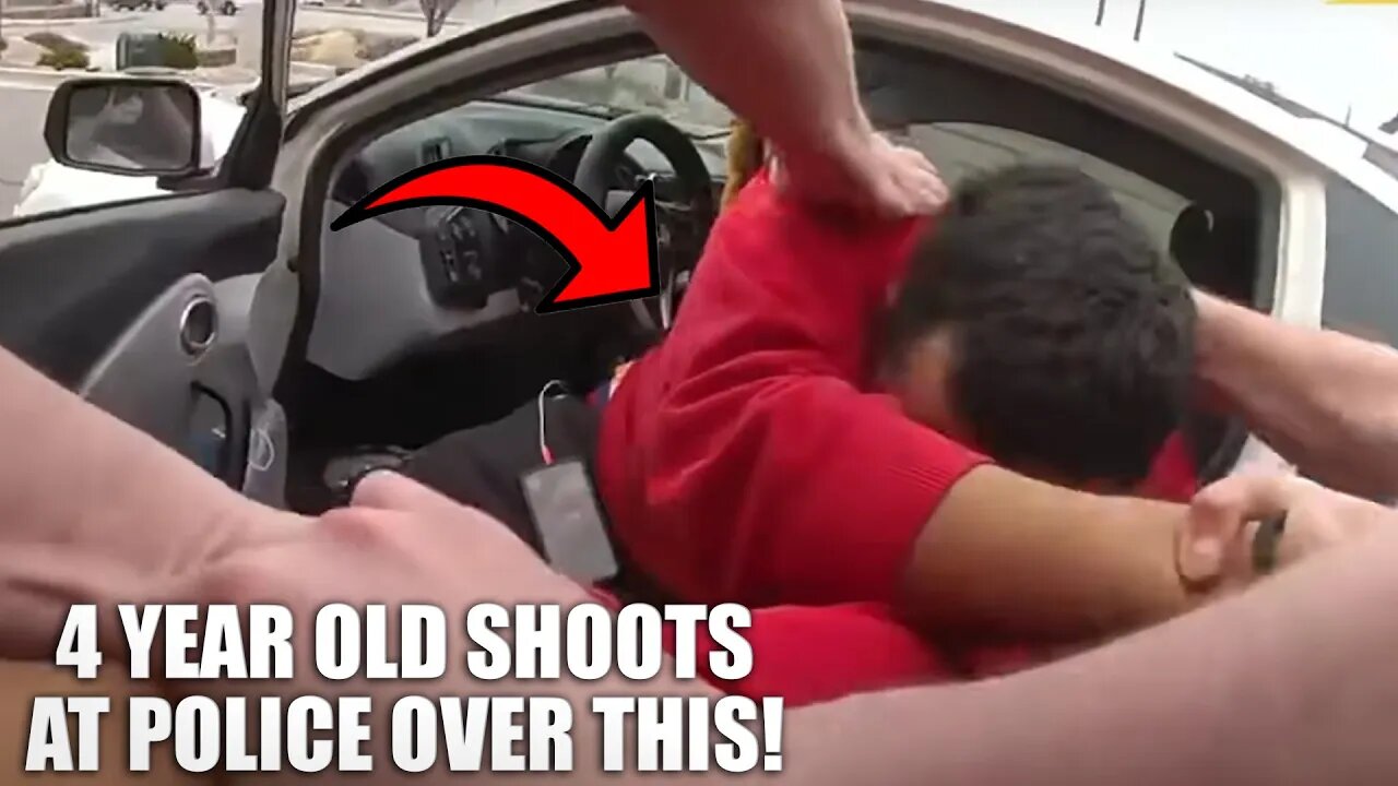 4 Year Old Shoots at Police For His Dad
