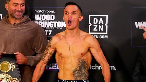 WOOD VS WARRINGTON FULL WEIGH IN