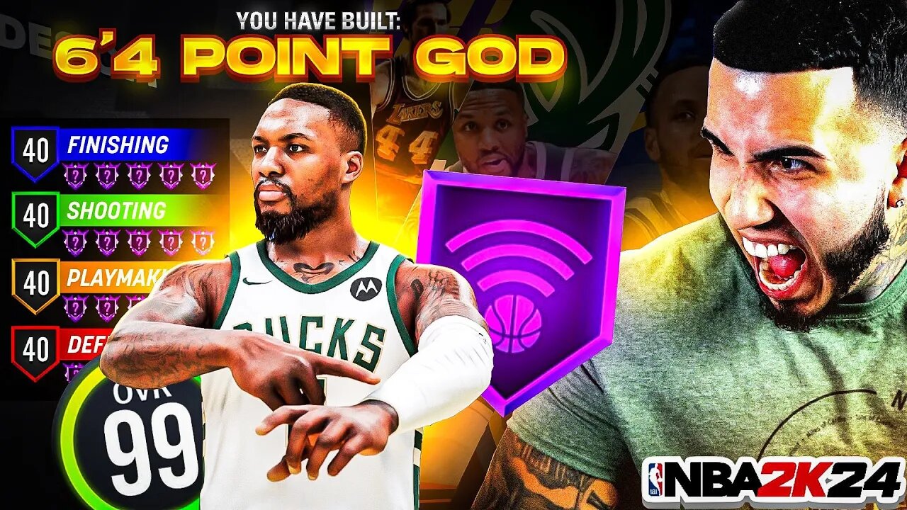 GAME BREAKING NEW GUARD BUILD THAT CAN DO IT ALL ON NBA 2K24