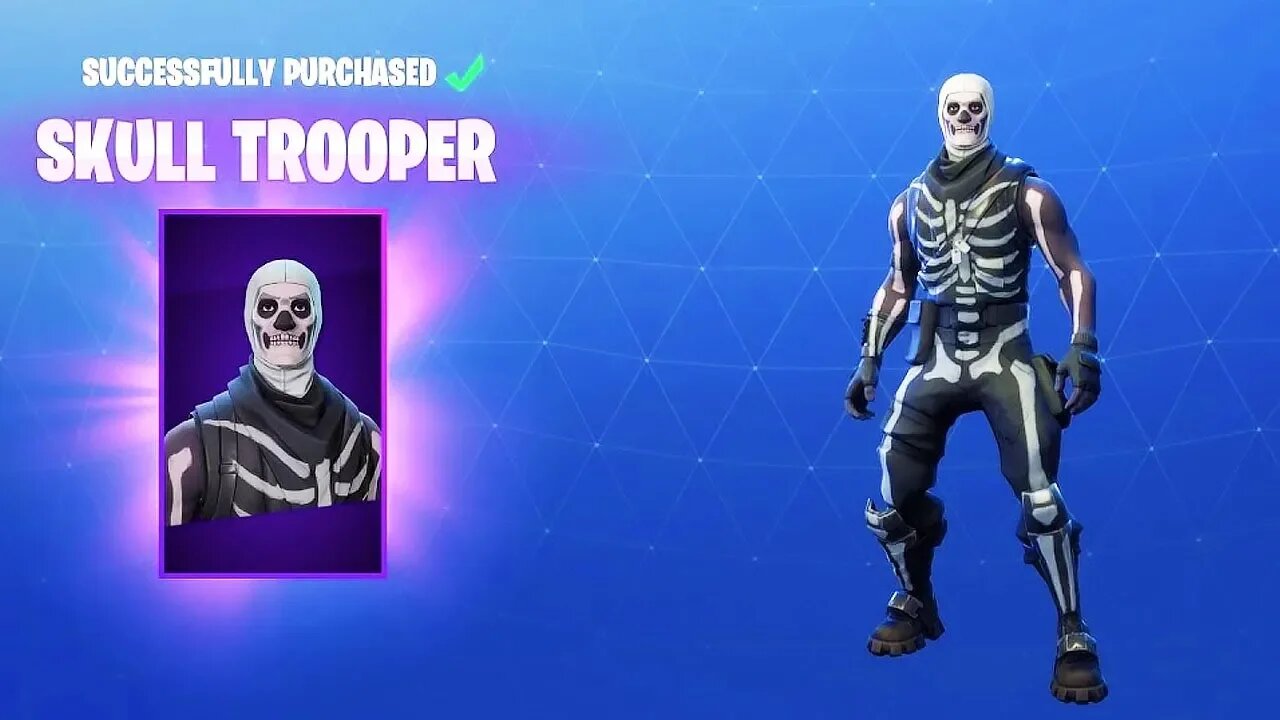 Free Skull Trooper Skin Account Giveaway at 15,000 Likes