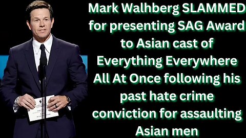 |NEWS| The Asian American Community Forgave Marky Mark 🤷🏿‍♂️