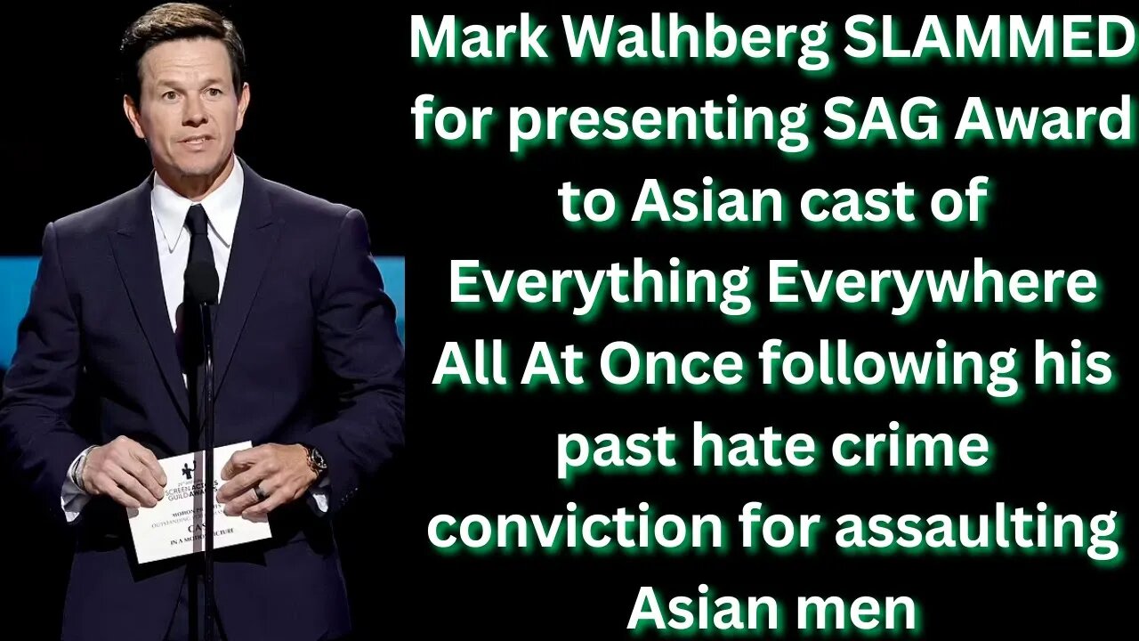 |NEWS| The Asian American Community Forgave Marky Mark 🤷🏿♂️