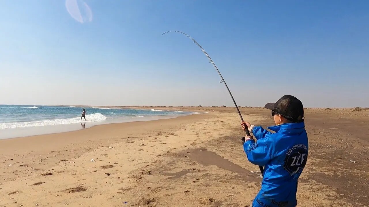 This Youngster's determination and perseverance whilst fishing amazes me! He caught the most fish!