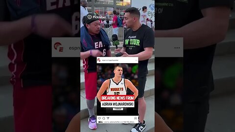Nikola Jokić Fake News Ahead NBA Finals Game 3 #nba #basketball #nbafinals
