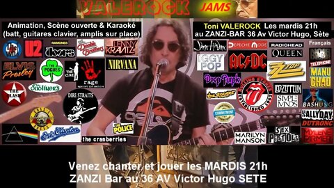 JAM au ZANZI bar Sète 27/09/22