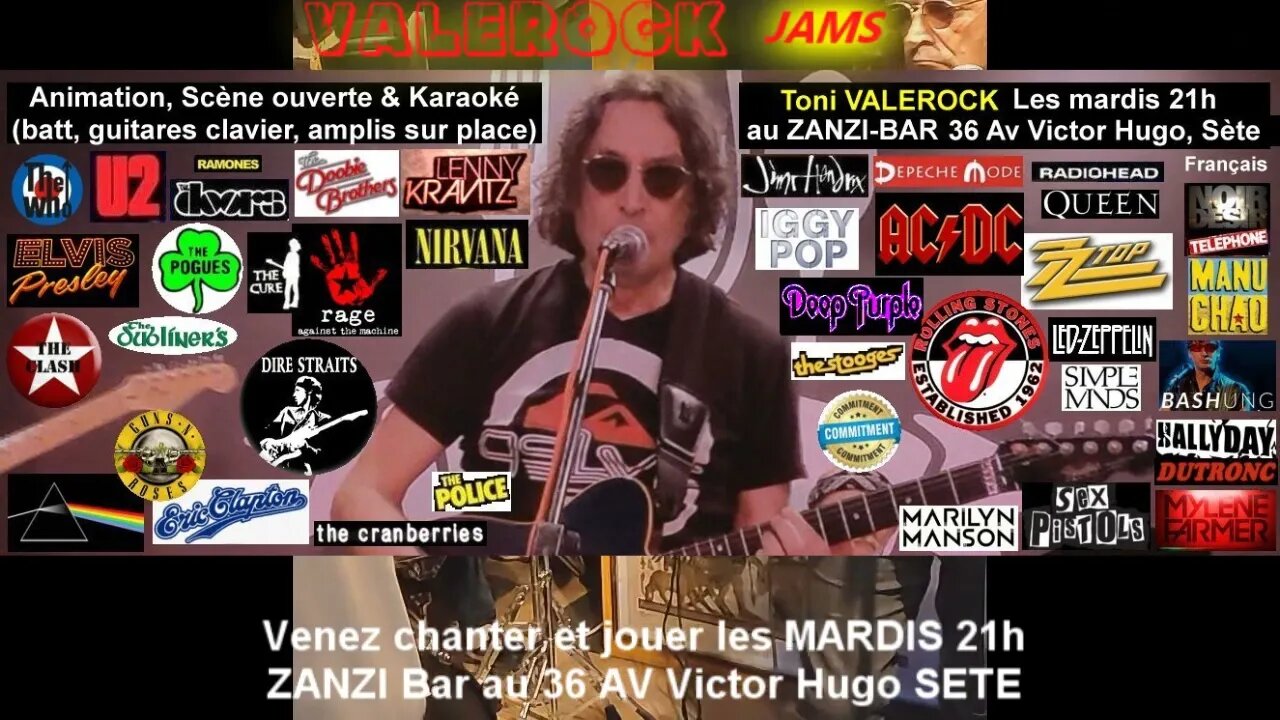 JAM au ZANZI bar Sète 27/09/22