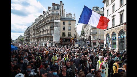 France Manifestation pour la liberté et contre le pass-sanitaires 31 Juillet 2021