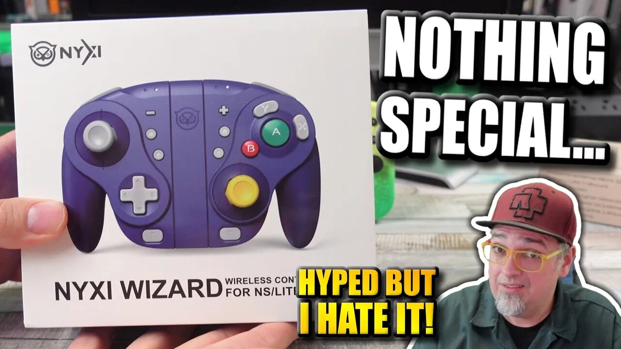 Why Was This HYPED? The NYXI Wizard Nintendo Switch Controller Feels Like CHEAP JUNK...