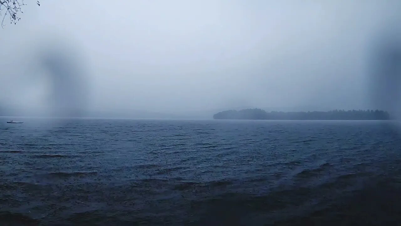 Thunderstorm Over the Pond