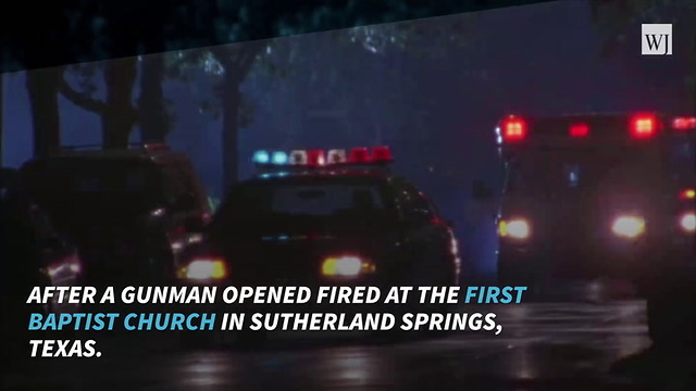 At Least 26 Killed When Gunman Opens Fire Texas Church