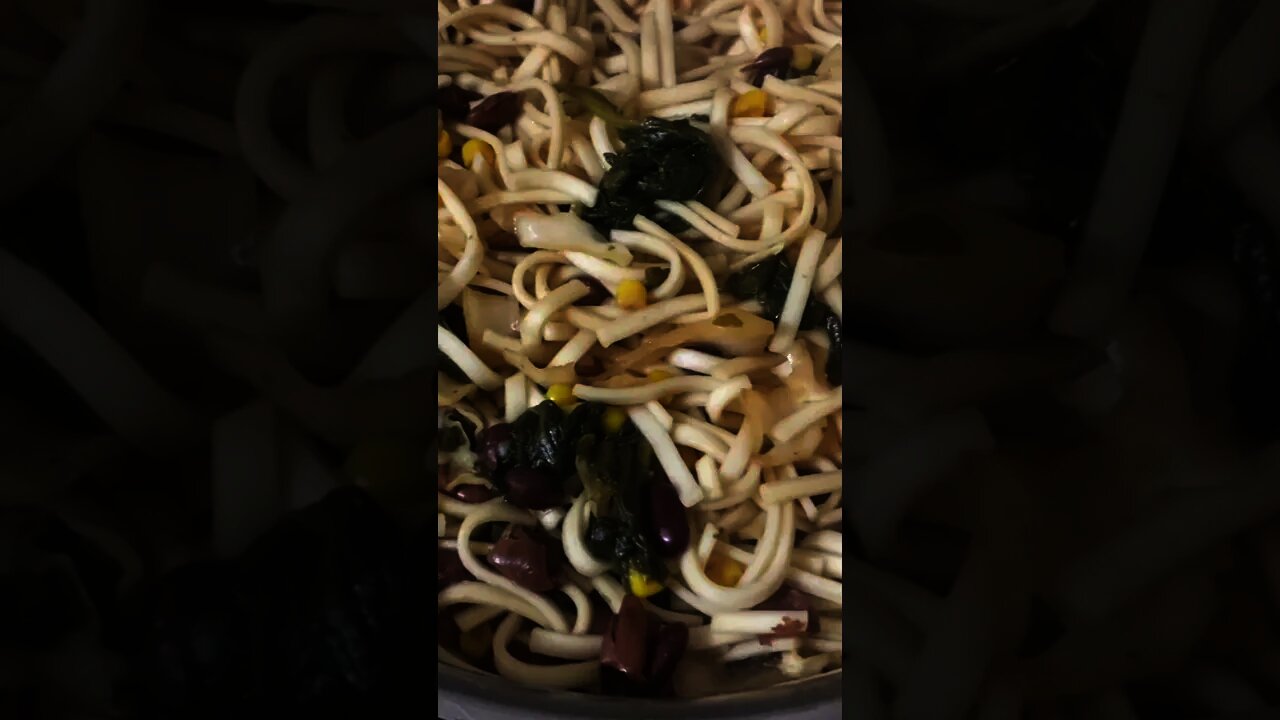 Asian Noodle Meets Beans
