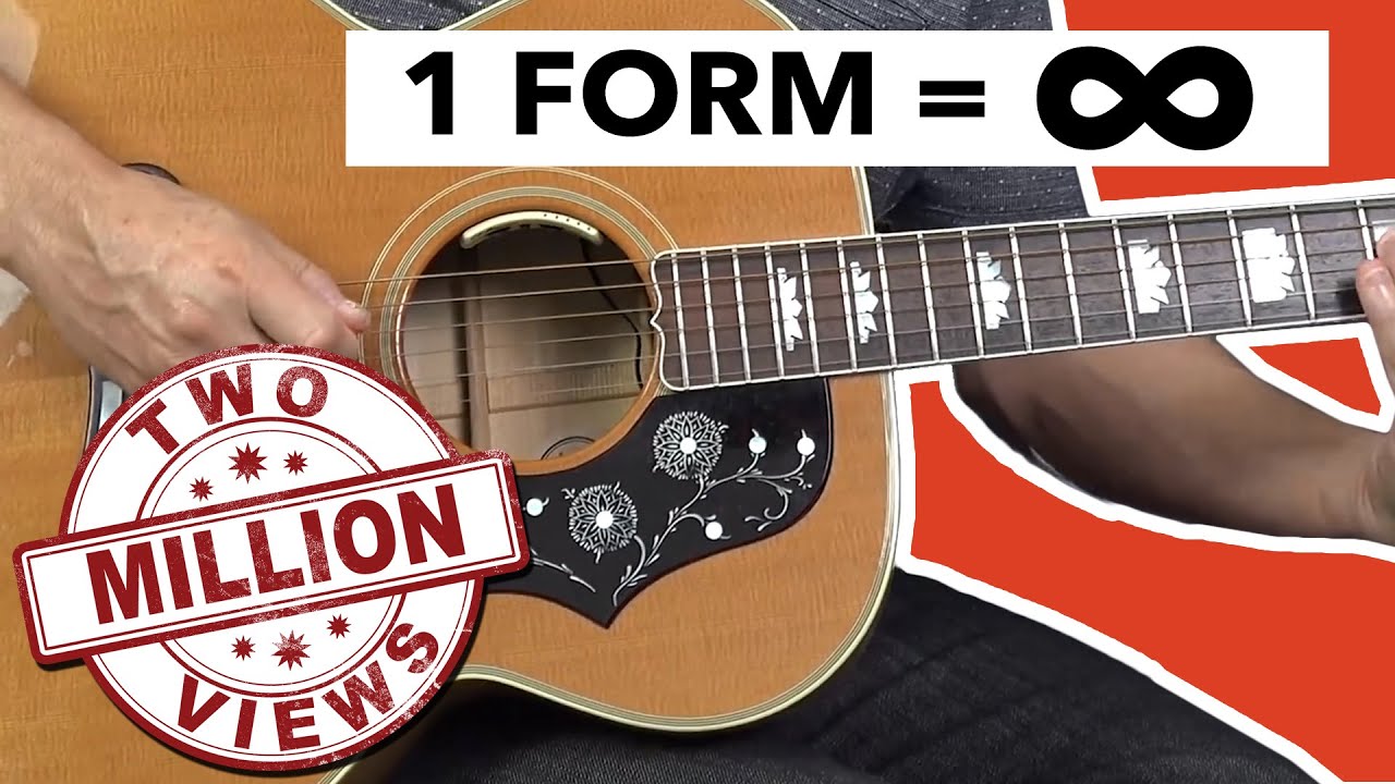 Know ONE Guitar Scale Form, Know Them ALL