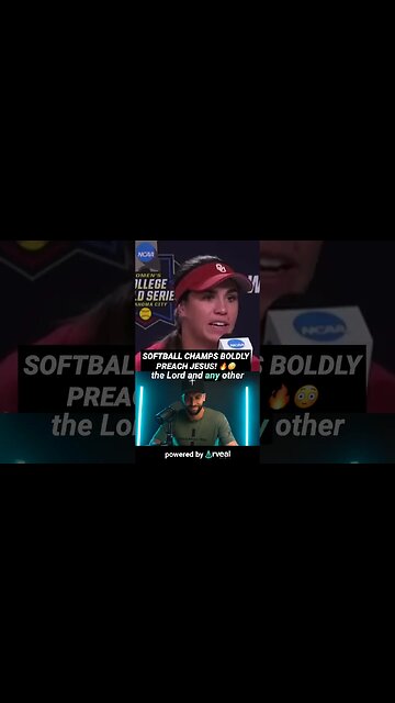 Oklahoma Softball Champs BOLDLY Preach JESUS! 🔥🤯 #jesus #bible #christianity #god #spirituality #h