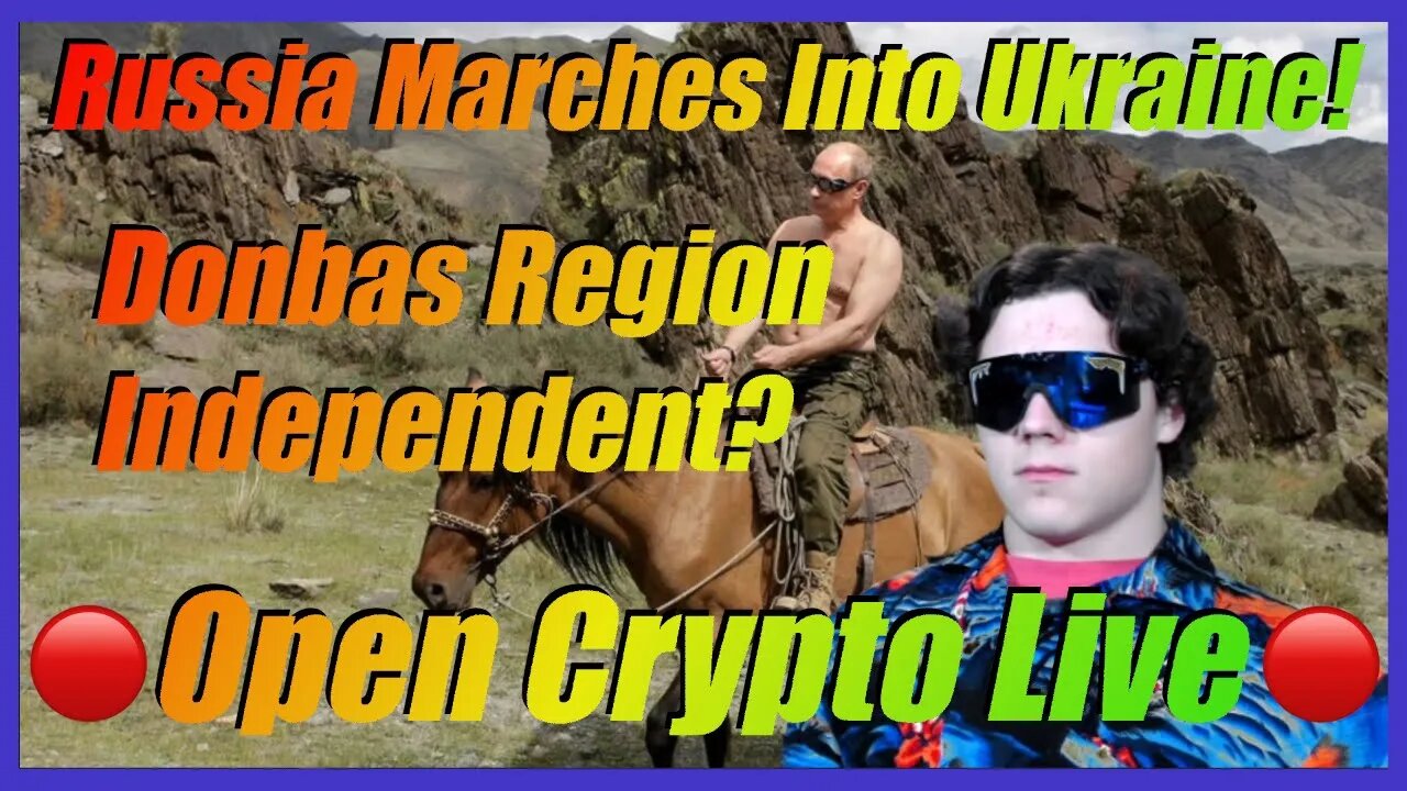 🔴 Crypto News Live 🔴 - Russia & Ukraine! Canada Crackdown! USA Convoy Begins? Crypto News & More!