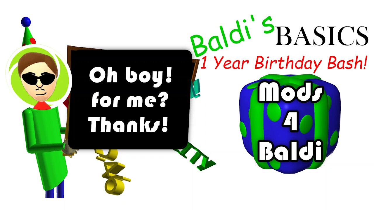 I Modded Baldi's Birthday Bash!