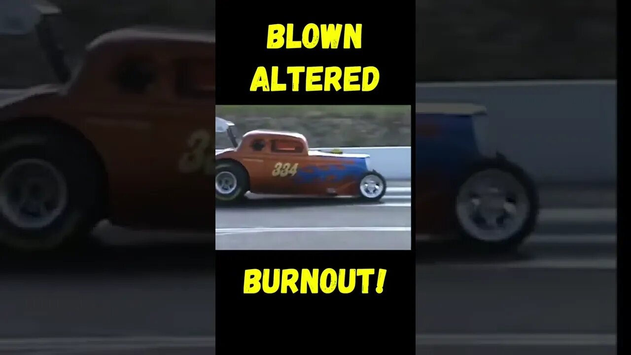 Blown Altered Burnout! #shorts