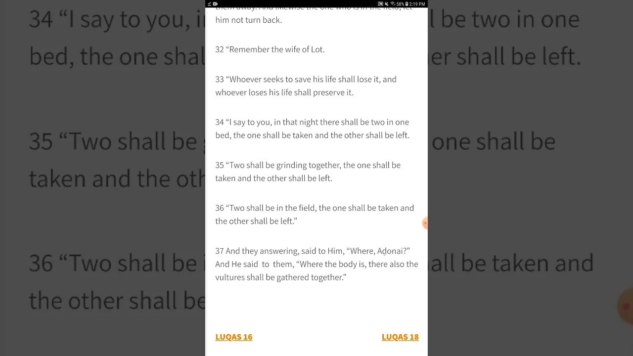 Proof Reading - LUQAS 17-20 - The Open Source Bible Project - Join the Project and Read With Us!