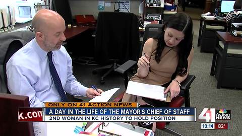 Mayor's Chief of Staff talks job, motherhood