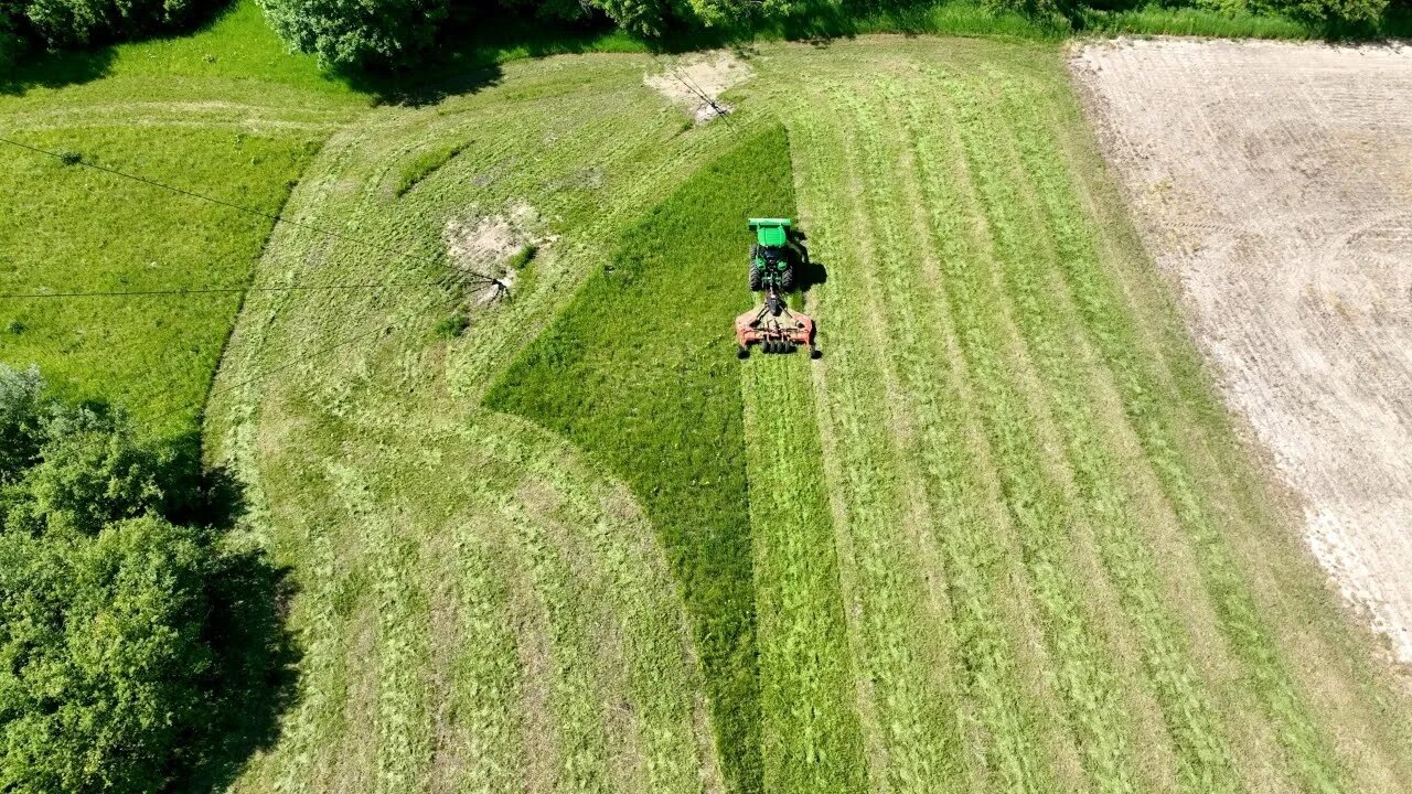 75 Horsepower Compact Tractor + 10' Flex Wing Mowing, John Deere Compact Tractor