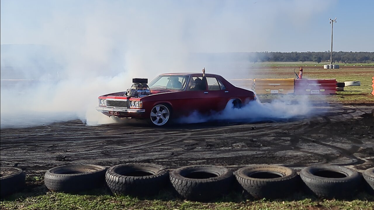 UNFAZD Burnouts at Leeton test n tune 10/07/21