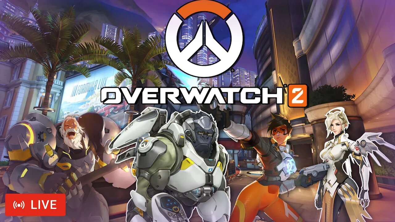 🔴LIVE - OVERWATCH 2 | GRINDING COMPETITIVE!